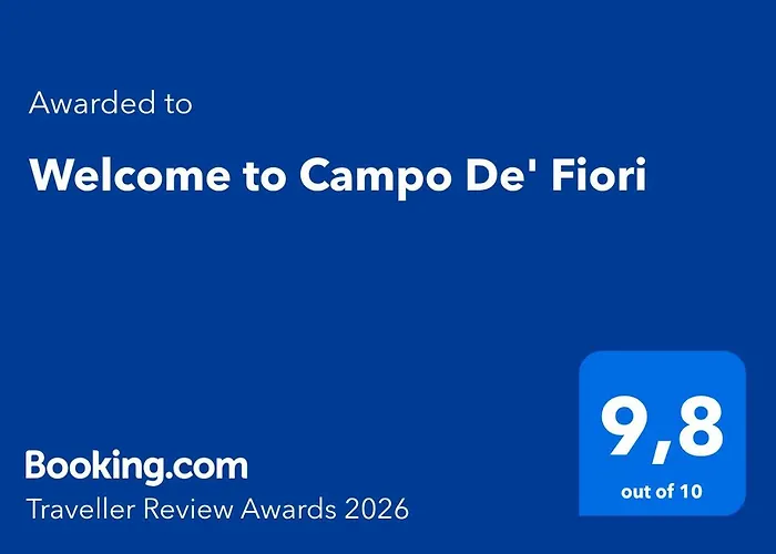 Welcome To Campo De' Fiori * Roma